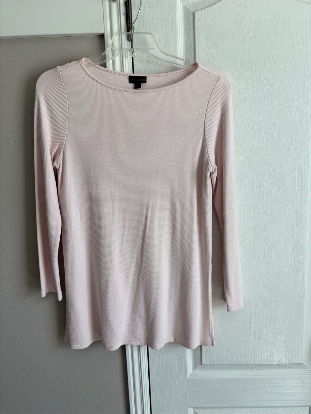J. Jill Soft Blush Crewneck Tunic